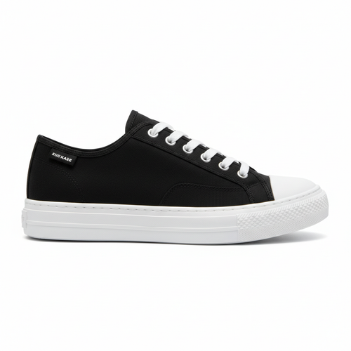 Black Canvas Sneakers Classic