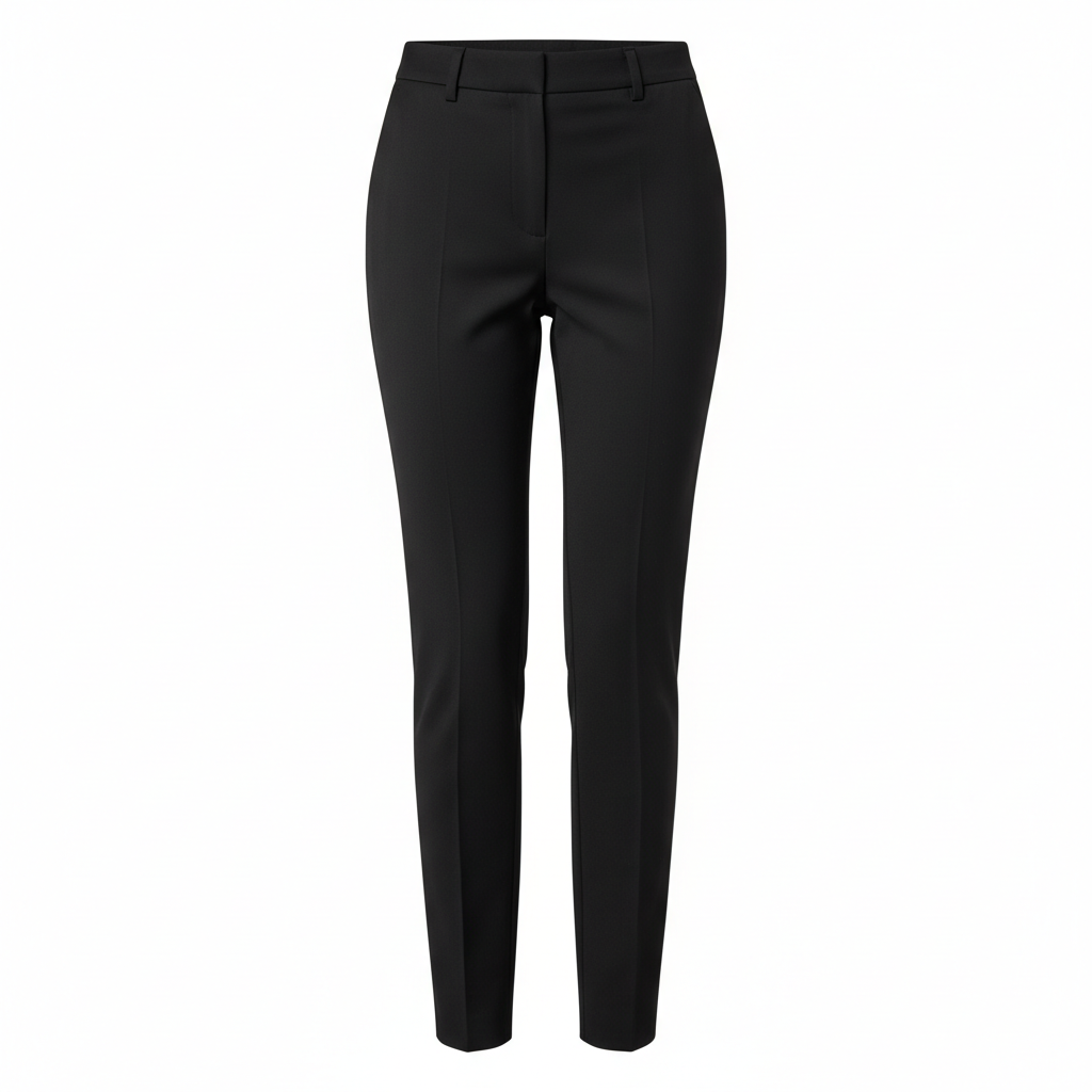 Black Tailored Trousers for Women